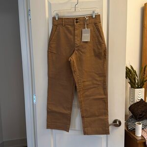 Everlane women's brown wide leg 6